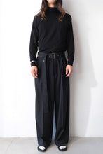 画像をギャラリービューアに読み込む, STRETCH JERSEY SUPER HIGH NECK / BLACK