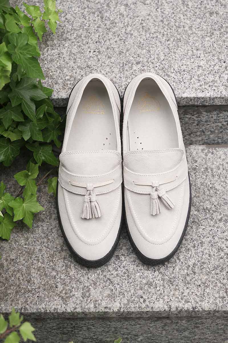 VM005 로퍼 / 화이트/블랙