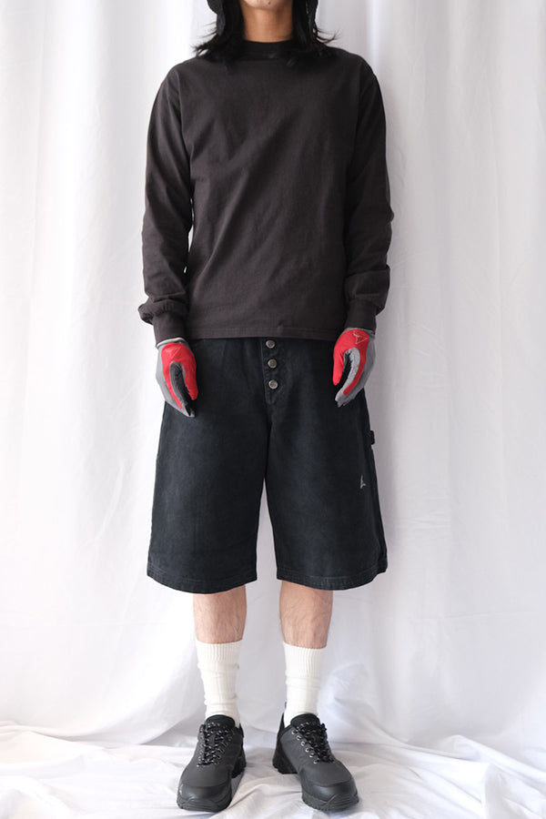 ASH CANVAS SHORTS / WASHED BLACK