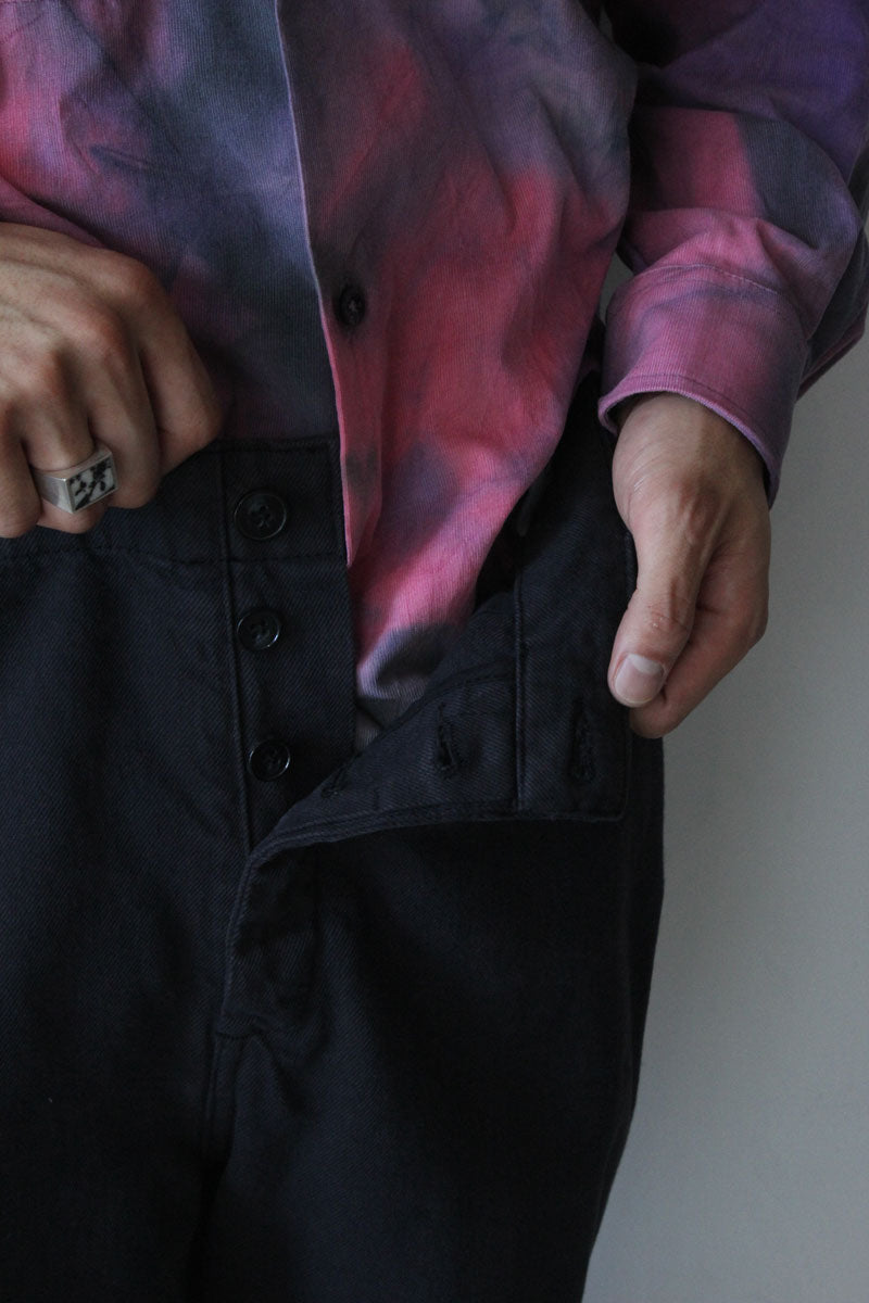 VAN TROUSERS / WASHED BLACK [40% 할인]