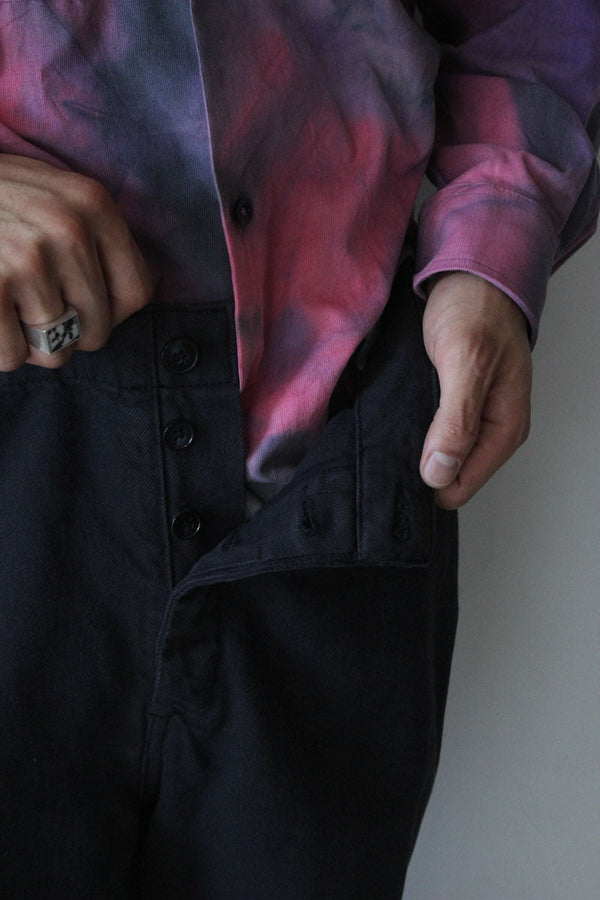 VAN TROUSERS / WASHED BLACK [40% 할인]