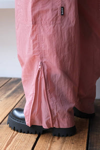 ROPE CARGO TROUSERS / DUSTY ROSE