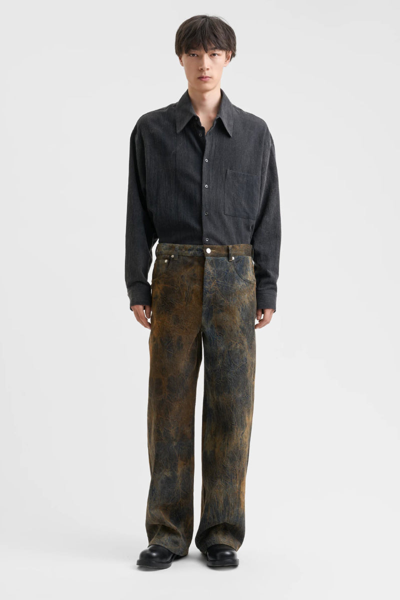 OVER-DYE RELAXED CUT  / MUTED NEUTERALS