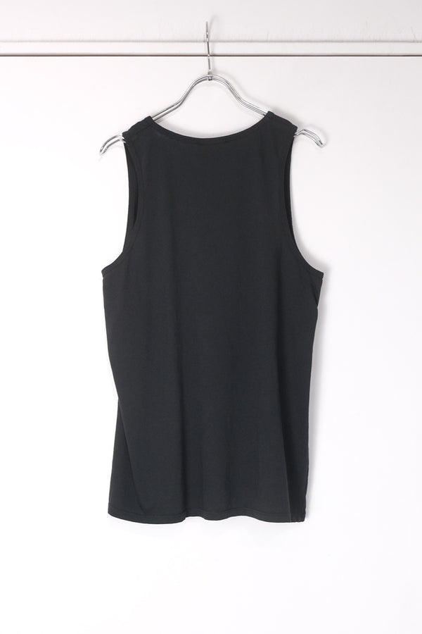 S18 NO.326 ORGANIC COTTON TANK TOP / BLACK [金沢店]