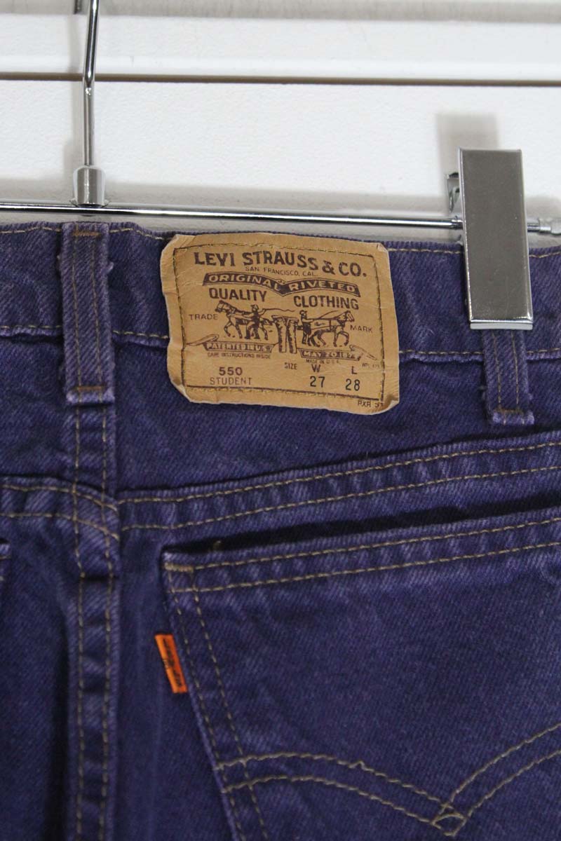 LEVI'S | MADE IN USA '93 550 DENIM PANTS ORANGE TAB [USED]