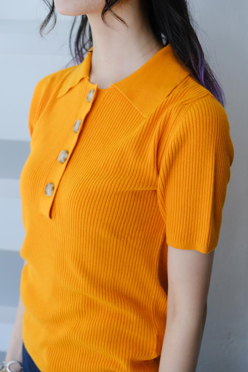 NANA TOP / ORANGE [70%OFF]