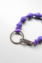 Load image into Gallery viewer, ZICKZACK SHORT KEYHOLDER / PURPLE-PURPLE