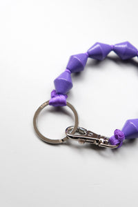 ZICKZACK SHORT KEYHOLDER / PURPLE-PURPLE