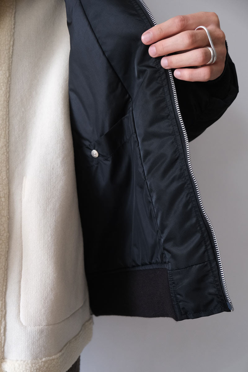 MA-1 REVERSIBLE×BOA / BLACK [20%OFF]