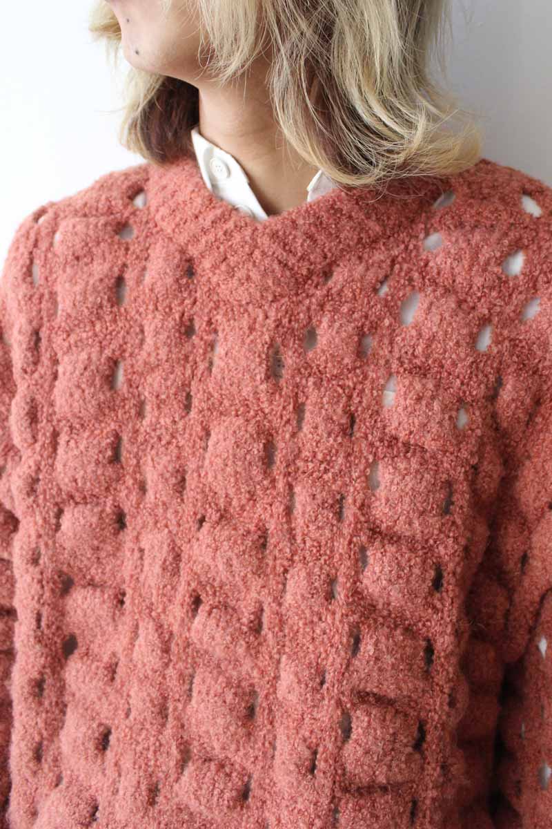 OTHELLO SWEATER / WARM BOUCLE [50% OFF]