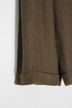 Load image into Gallery viewer, CHLOE | MADE IN FRANCE CROPPED LINEN PANTS [USED]