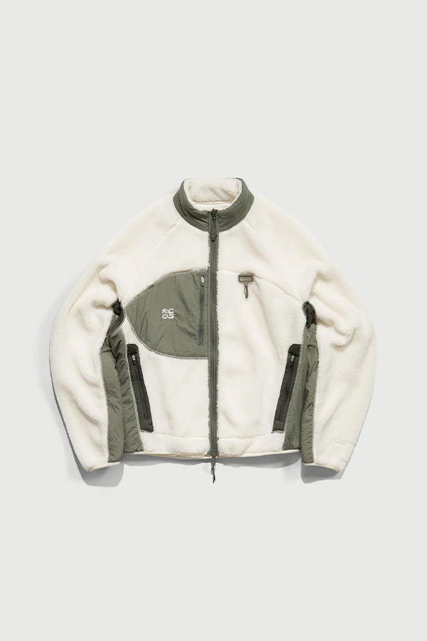 SEQUOIA FLEECE / CREAM/MOSS