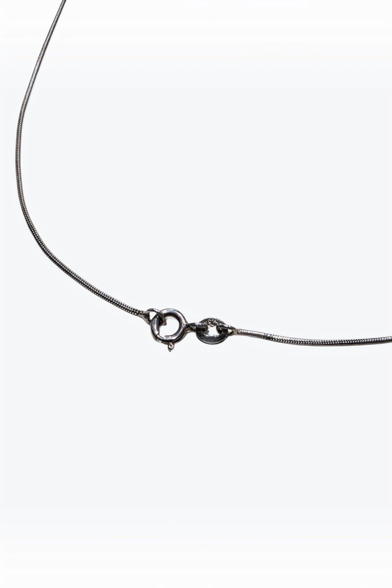 MADE IN ITALY 925 SILVER PEARL NECKLACE / SILVER