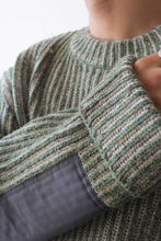 Load image into Gallery viewer, PESCI SWEATER / GREEN/BEIGE [30%OFF]
