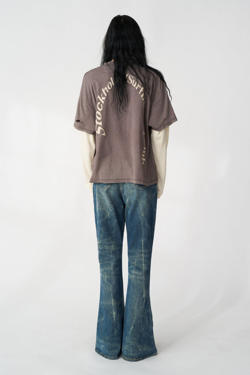 LAYER BOX TEE / HICKORY [26AW入荷予定]