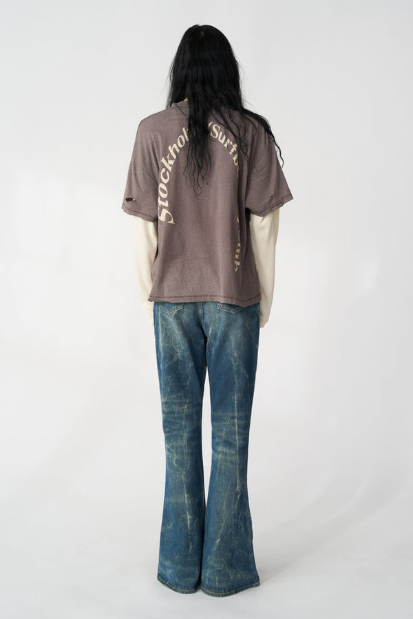 LAYER BOX TEE / HICKORY [26AW入荷予定]