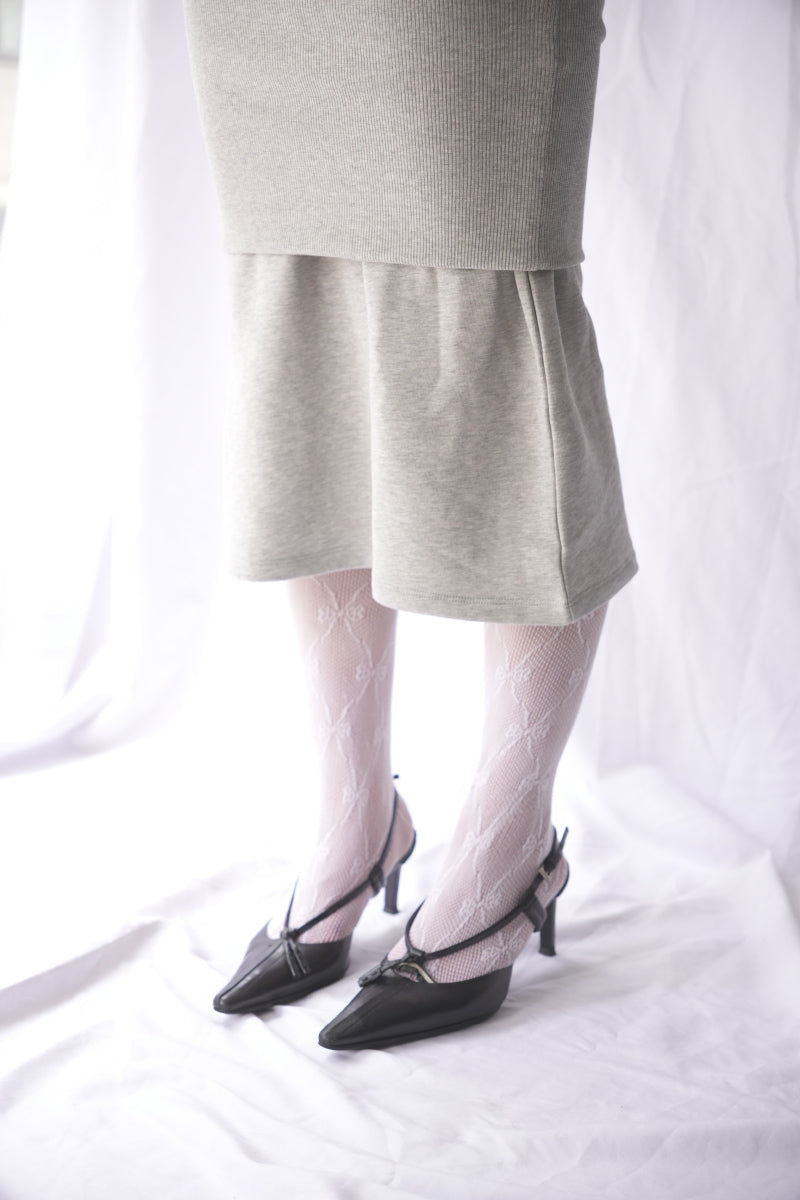 BELDA SWEAT DRESS / GREY