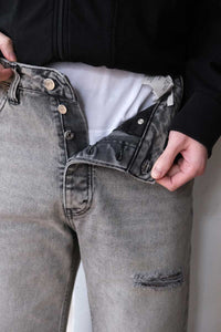 DROP JEANS / GREY VINTAGE