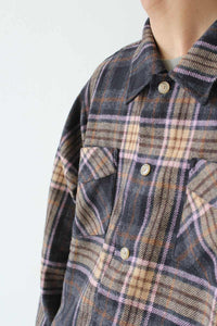 CLUB OVERSHIRT / MULTI CHECK [30%OFF]