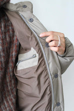 Load image into Gallery viewer, INHALE PUFFA / DOUBLEGANGER BEIGE MEL NYLON