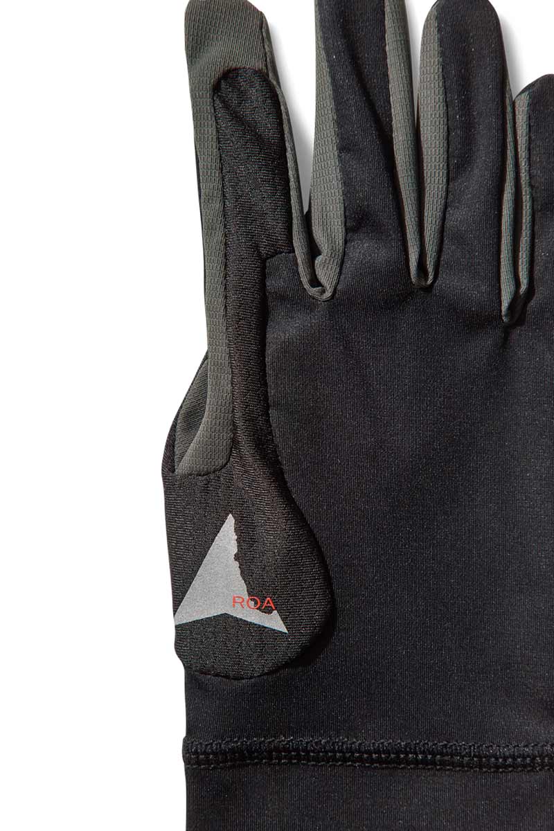 ANDIE BASE LAYER GLOVES / BLACK/BLACK