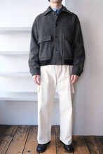 Load image into Gallery viewer, FLIGHT JACKET TWEED  HERRINGBONE / HERRINGBONE [神戸店]