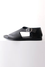 Load image into Gallery viewer, 4479 ZEPPA LEATHER SANDALS / NERO