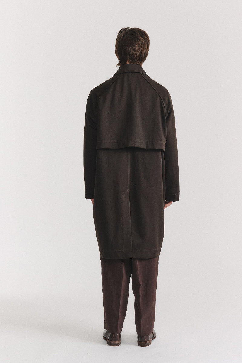 CARLYLE COAT - TWILL WOOL / BUNGA [26AW入荷予定]