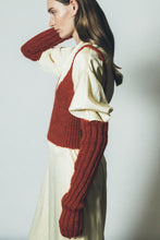 Load image into Gallery viewer, LOW GAUGE MOHAIR ARM COVER / VERMILION