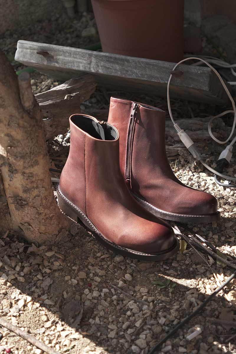 LERATO BOOT / VINTAGE BROWN LEATHER