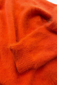 J.W.ANDERSON | MADE IN ITALY BACK DESIGN MOHAIR SWEATER [USED]