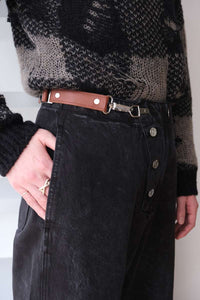 FRAME TROUSERS / BLACK 