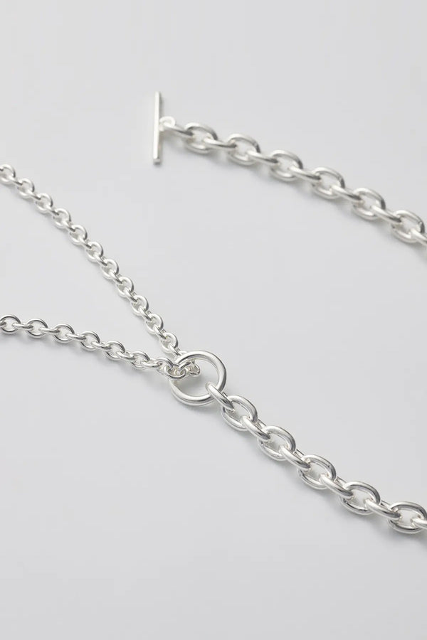 DOUBLE NECKLACE THIN / 925 STERLING SILVER [Available in May]