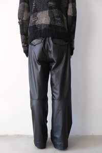 WAX VINTAGE WIDE PANTS / BLACK