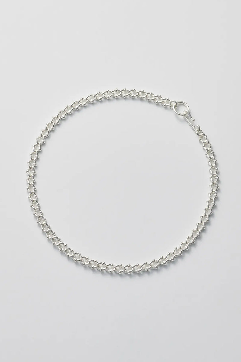 all blues DNA Necklace Polished Silver