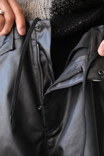 画像をギャラリービューアに読み込む, WAX VINTAGE WIDE PANTS / BLACK