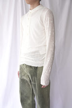 画像をギャラリービューアに読み込む, KITCHEN CURTAIN STACKED HENLEY / WHITE