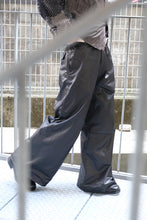 画像をギャラリービューアに読み込む, WAX VINTAGE WIDE PANTS / BLACK