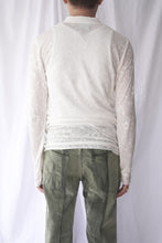 画像をギャラリービューアに読み込む, KITCHEN CURTAIN STACKED HENLEY / WHITE