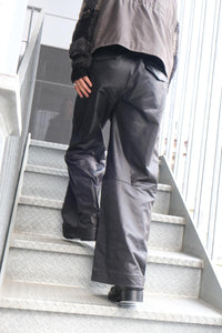 WAX VINTAGE WIDE PANTS / BLACK