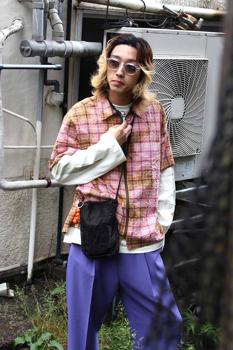 ZIP SHIRT / ORANGE [50% 할인]