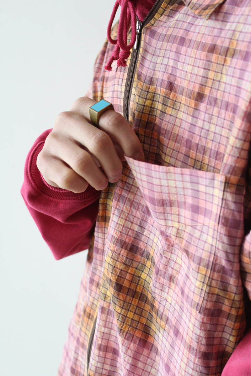 ZIP SHIRT / ORANGE [50% 할인]