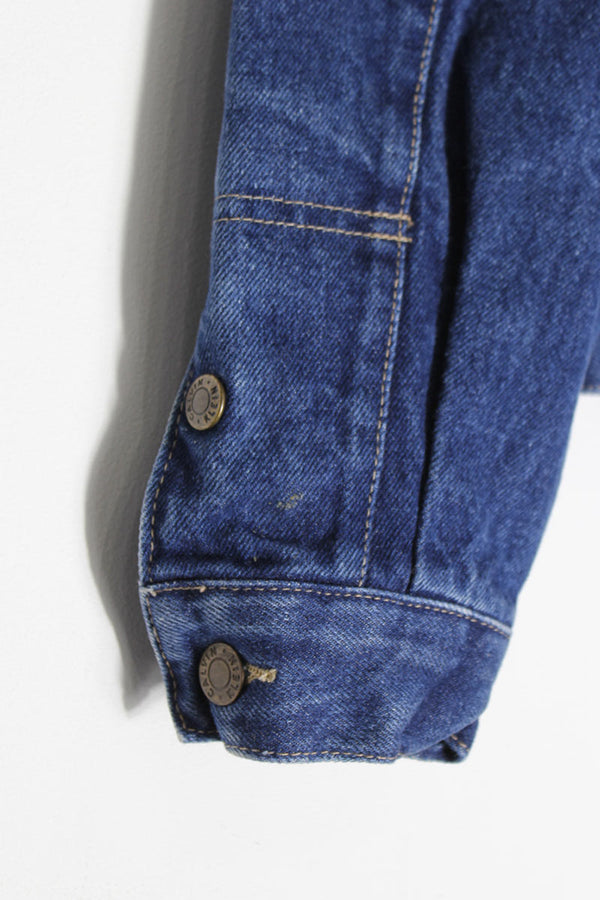 CALVIN KLEIN | MADE IN USA 90'S DENIM JACKET  [USED]