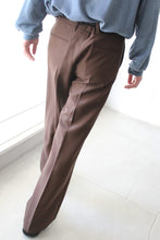 画像をギャラリービューアに読み込む, SUNE BOOTCUT TROUSERS / BROWN