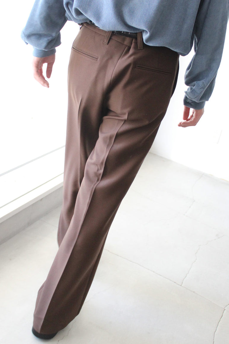 SUNE BOOTCUT TROUSERS / BROWN