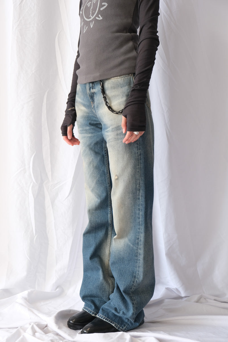 BEAT JEANS / AGED BLUE