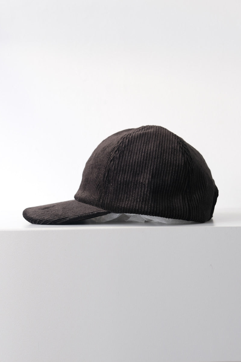 CORDUROY CAP / BLACK