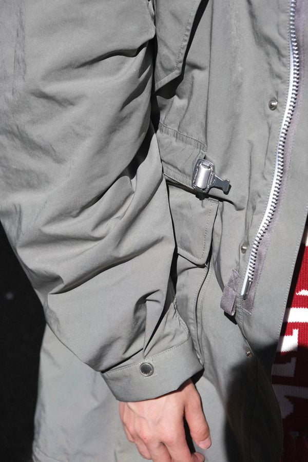 MICROFIBER TWILL MODS COAT .10 / ICE GREEN [30%OFF]