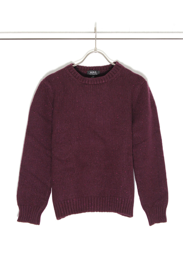 A.P.C | MADE IN ROMANIA NEP WOOL SWEATER [USED]