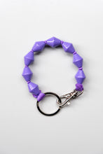 Load image into Gallery viewer, ZICKZACK SHORT KEYHOLDER / PURPLE-PURPLE